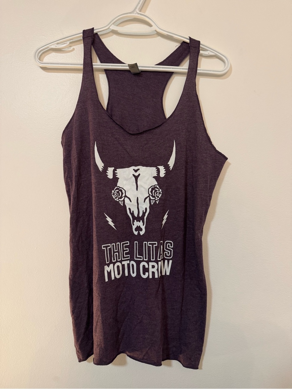 The litas motorcycle crew tank top